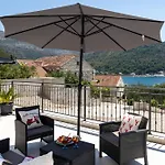 Apartman Honoris - Brand New - Private Parking - 90 M From The Beach- Terrace