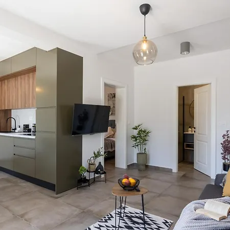 Honoris - Brand New - Private Parking - 90 M From The Beach- Terrace Apartman *