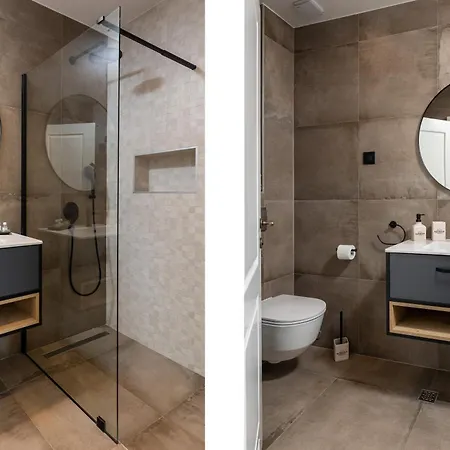 Honoris - Brand New - Private Parking - 90 M From The Beach- Terrace Slano