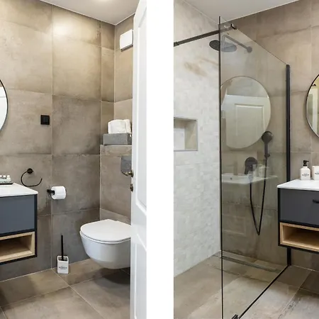 Honoris - Brand New - Private Parking - 90 M From The Beach- Terrace Lejlighed Slano
