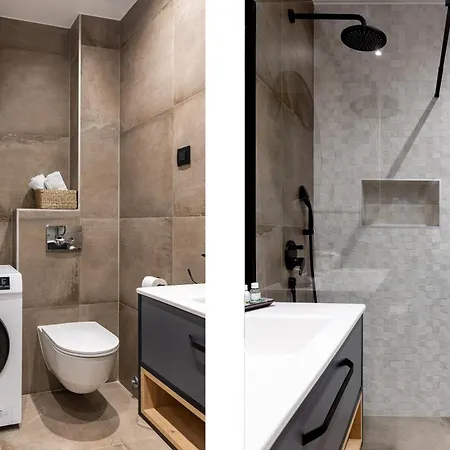 Honoris - Brand New - Private Parking - 90 M From The Beach- Terrace Διαμέρισμα