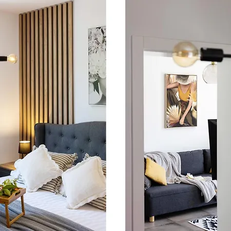 Honoris - Brand New - Private Parking - 90 M From The Beach- Terrace Lejlighed