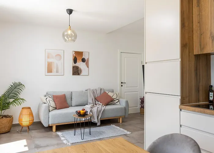 Honoris - Brand New - Private Parking - 90 M From The Beach- Terrace Apartament *